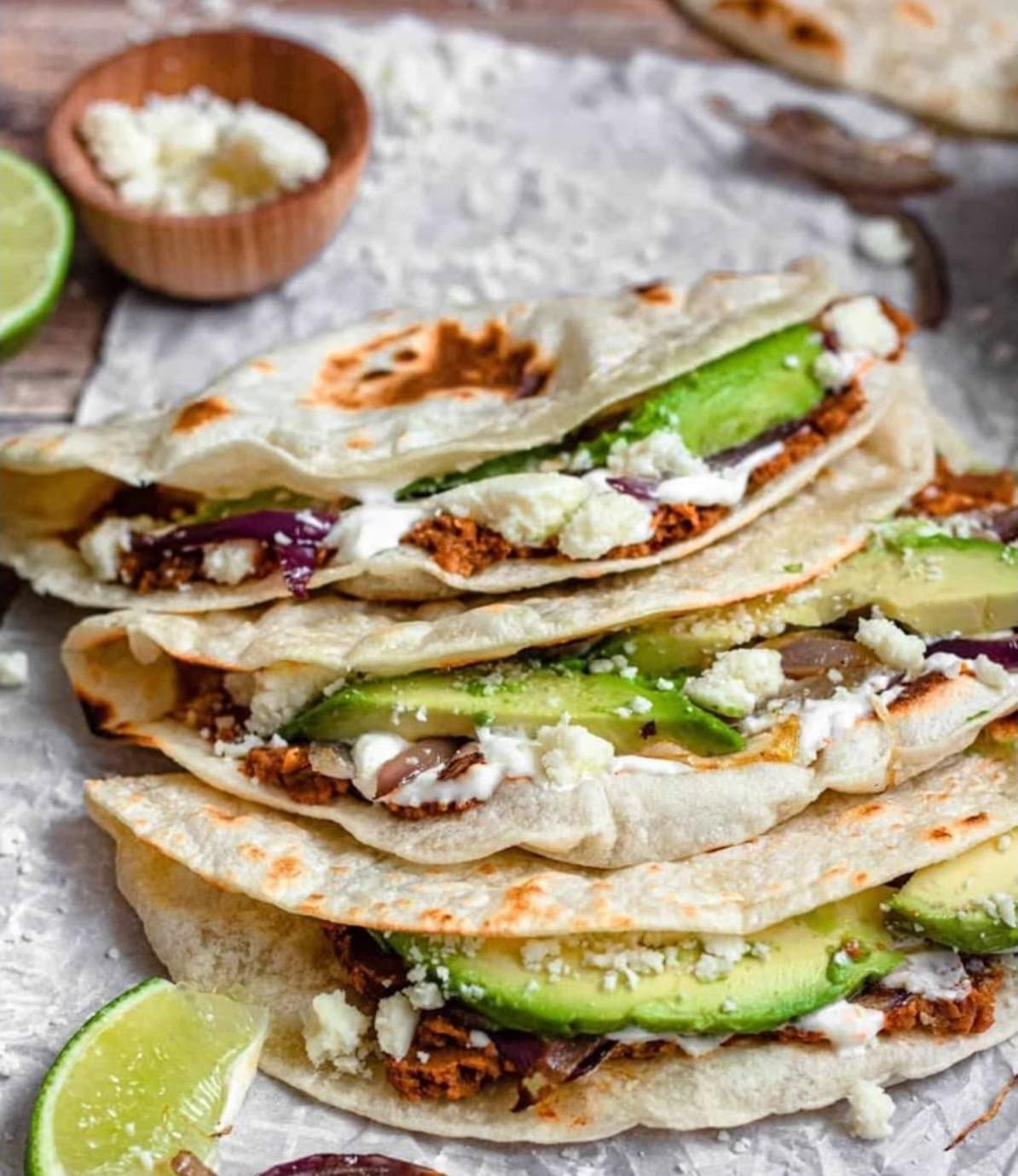 Baleada Sencilla — Simple Honduran Flatbread