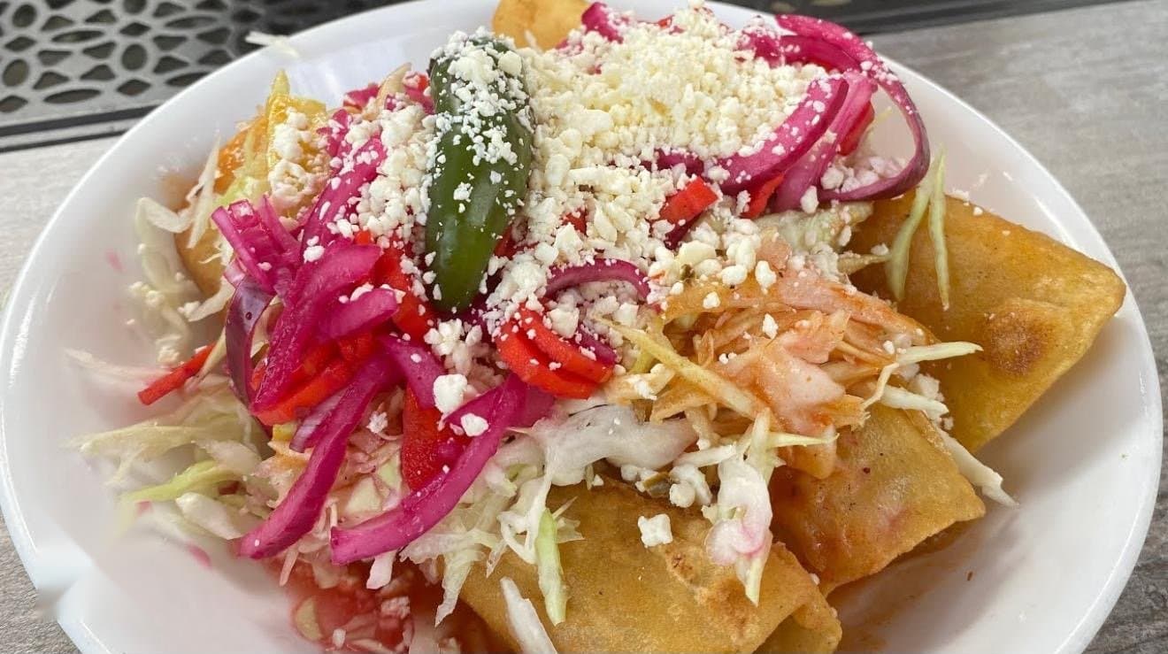 Tacos Hondureños (orden de 4) — Honduran Crispy Tacos